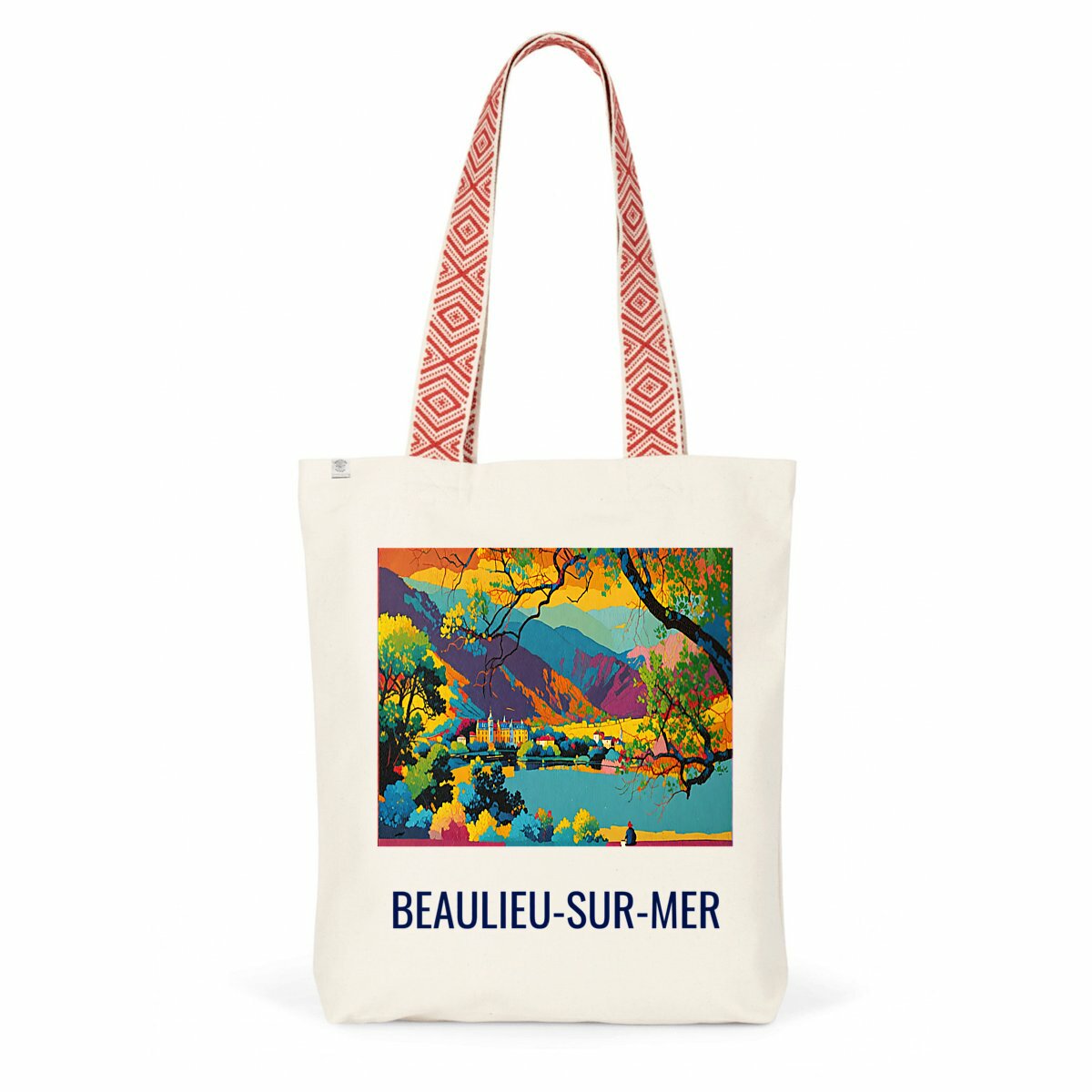 Image back Totebag BEAULIEU-SUR-MER