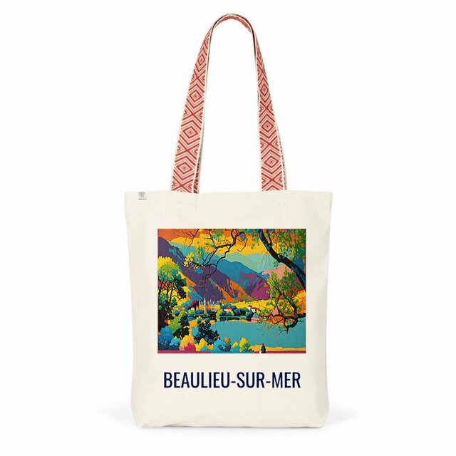 Image back Totebag BEAULIEU-SUR-MER