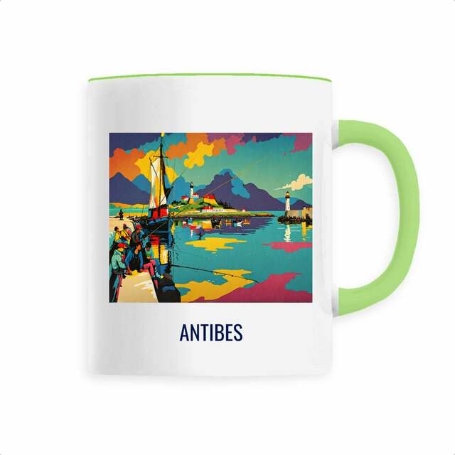 Image back Mug ANTIBES