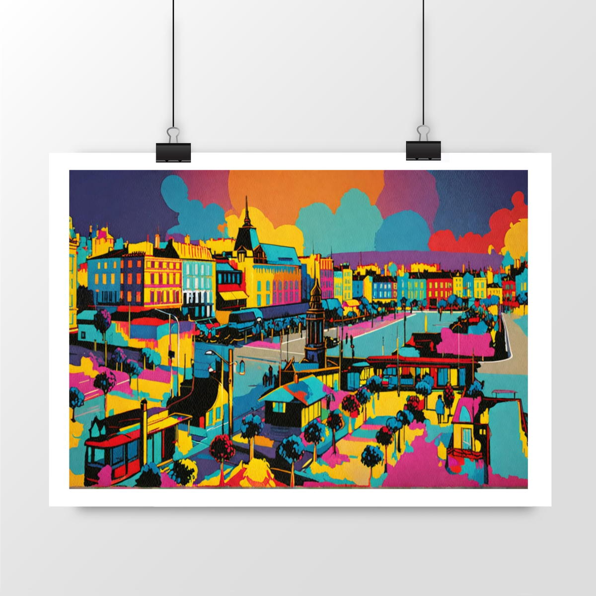 Image front Affiche CLERMONT-FERRAND