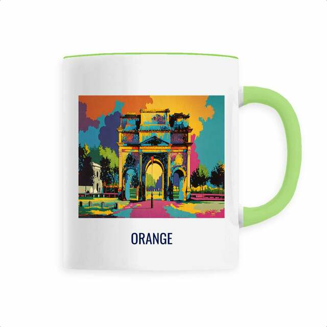 Image back Mug ORANGE 