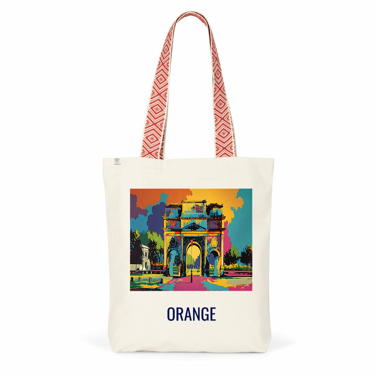 Image back Totebag ORANGE