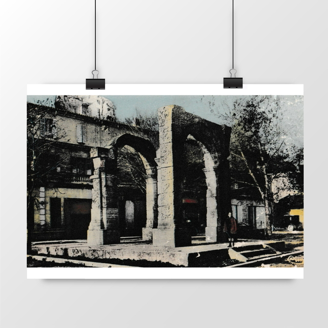 Image front Affiche CAVAILLON - Arc de Triomphe - 1943