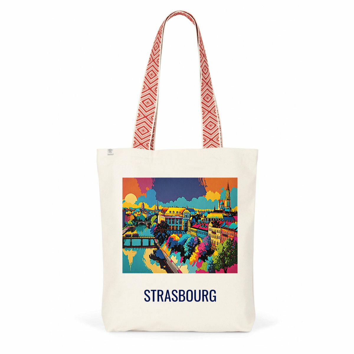 Image back Totebag STRASBOURG