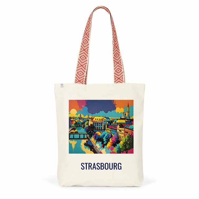 Image back Totebag STRASBOURG