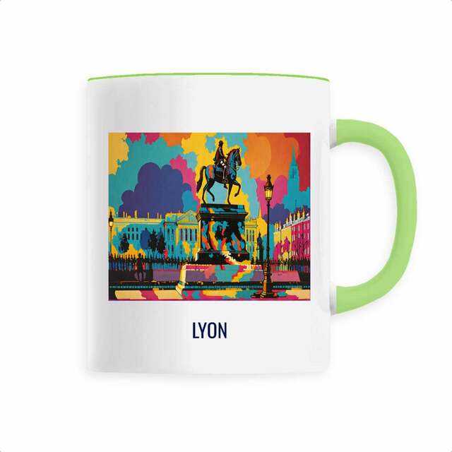 Image back Mug LYON