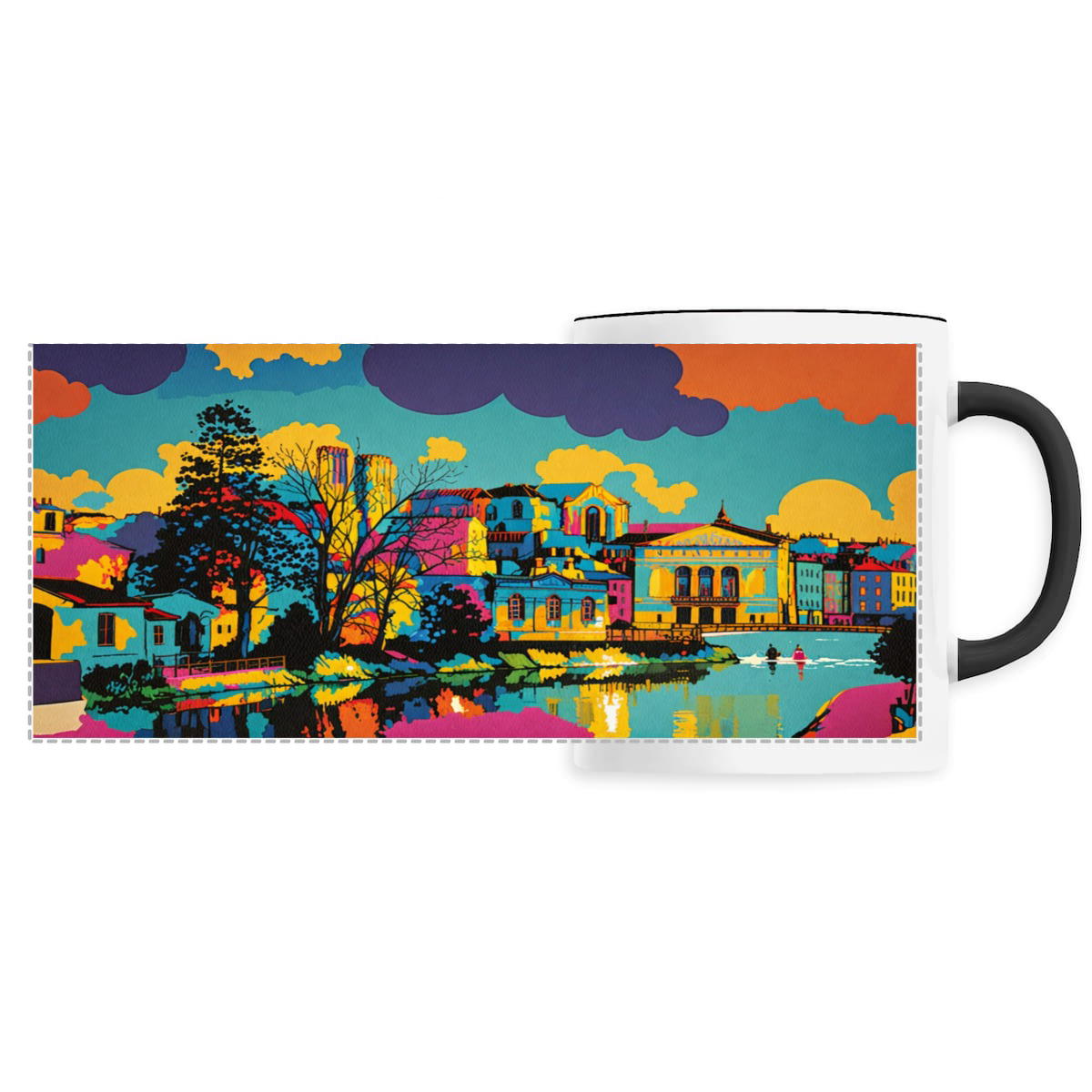 Image back Mug VERDUN