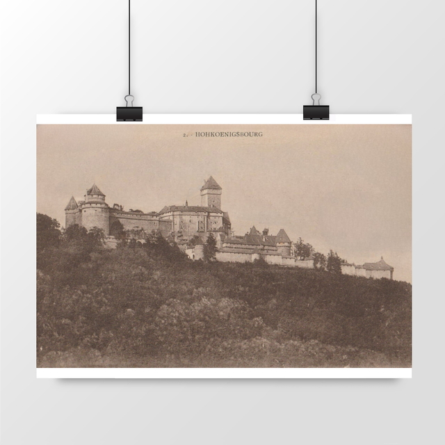 Image front Affiche HOHKOENIGSBOURG - Vue d'Ensemble - 1923