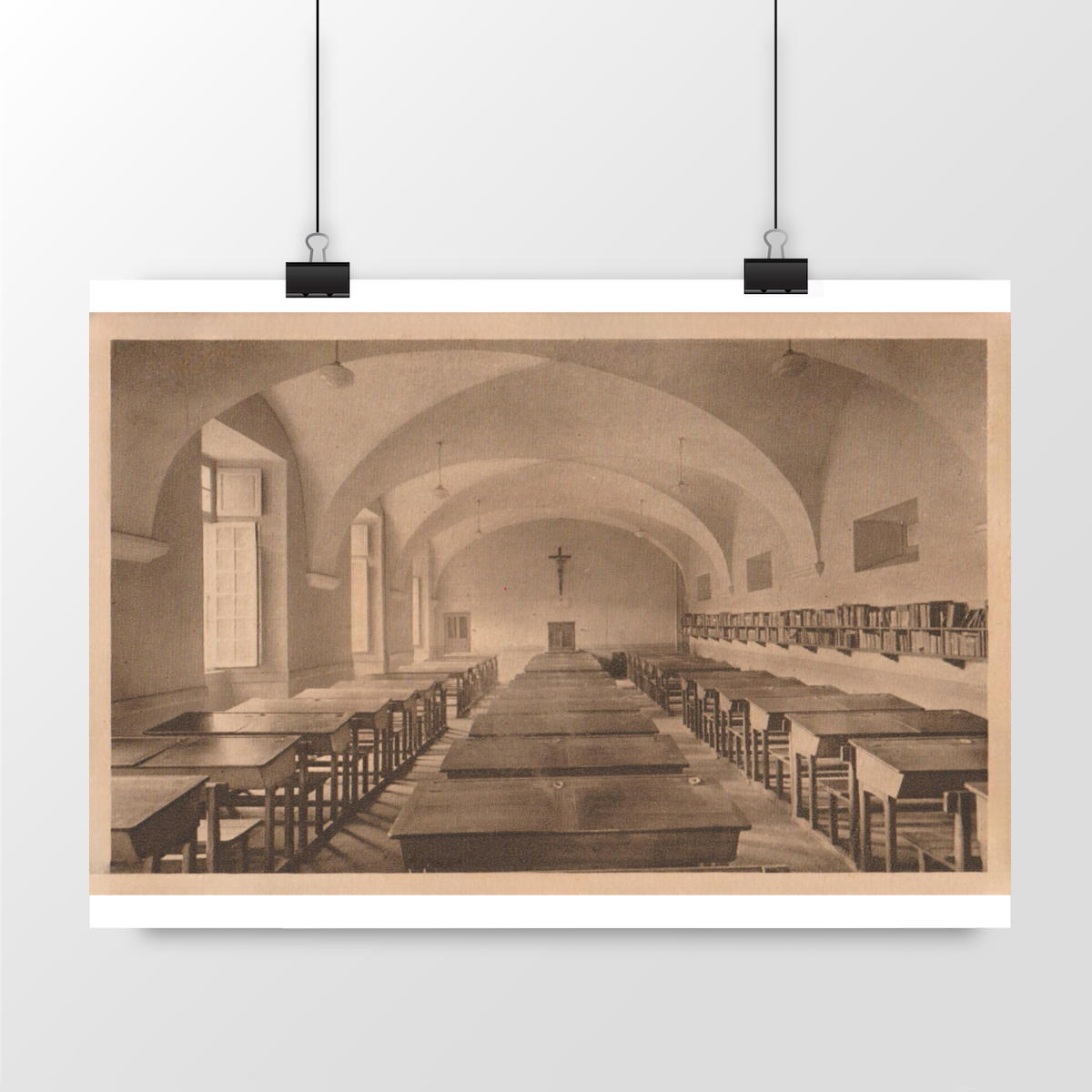 Image front Affiche AUBENAS - Petit Séminaire - La Salle d'Etude des Grands