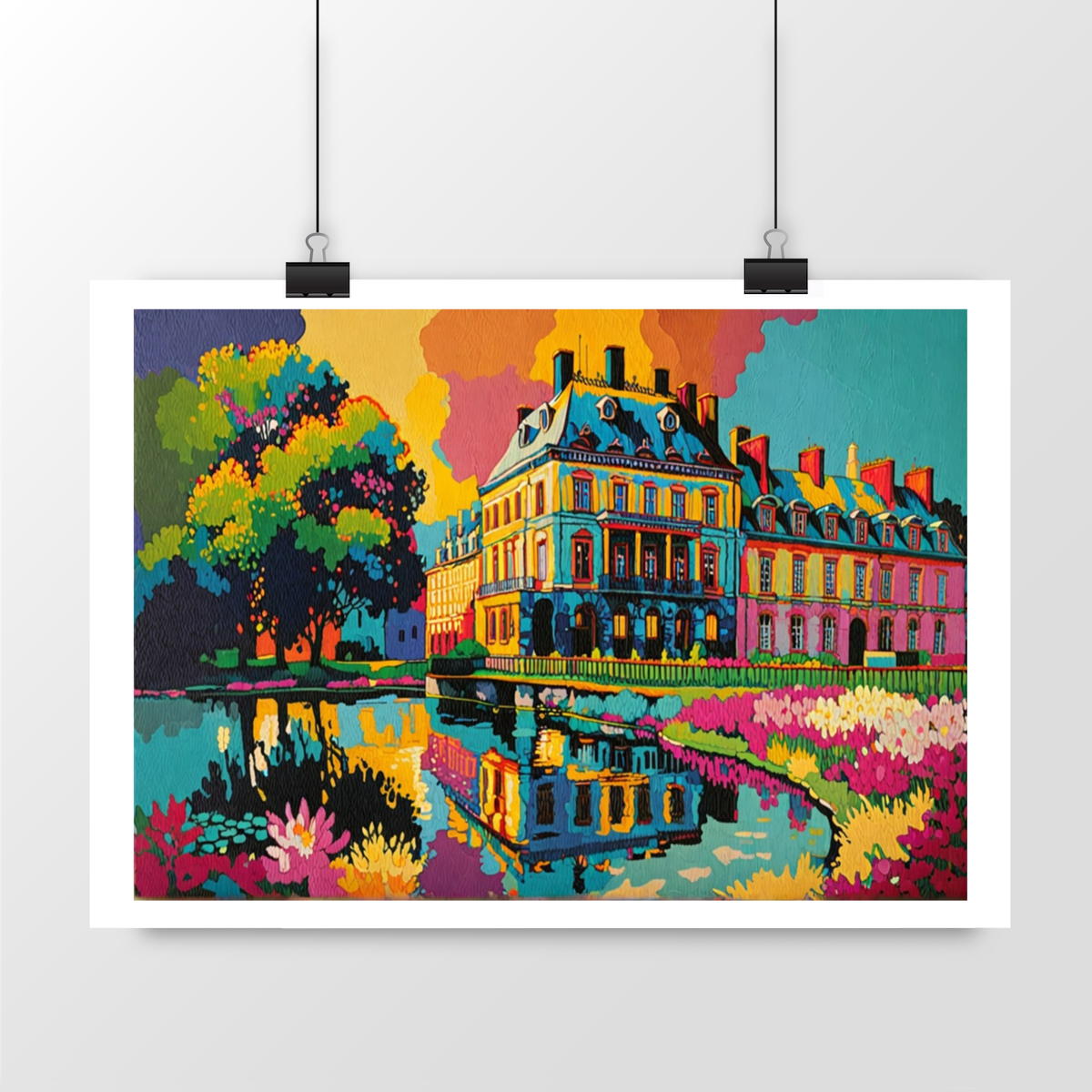 Image front Affiche FONTAINEBLEAU