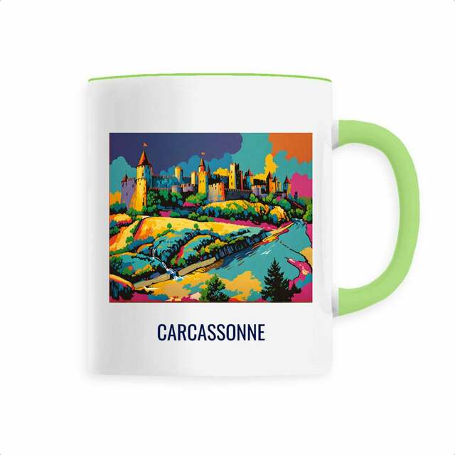 Image back Mug CARCASSONNE