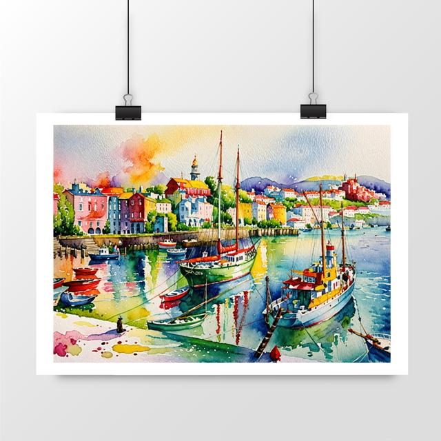 Image back Affiche MENTON