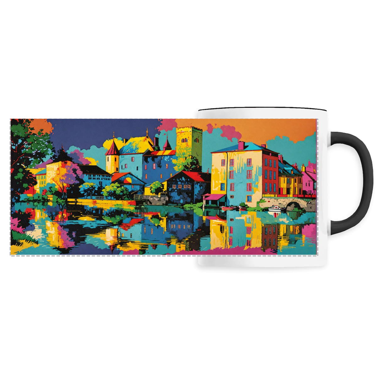 Image back Mug  NEMOURS