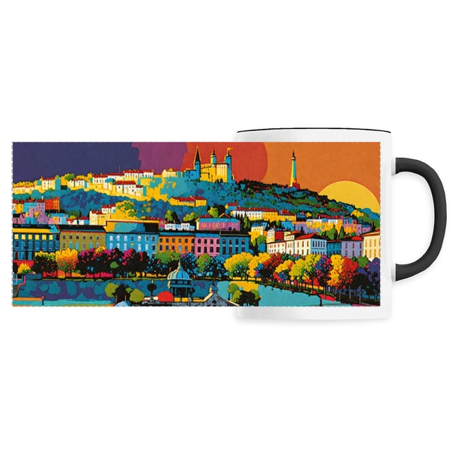 Image back Mug LYON