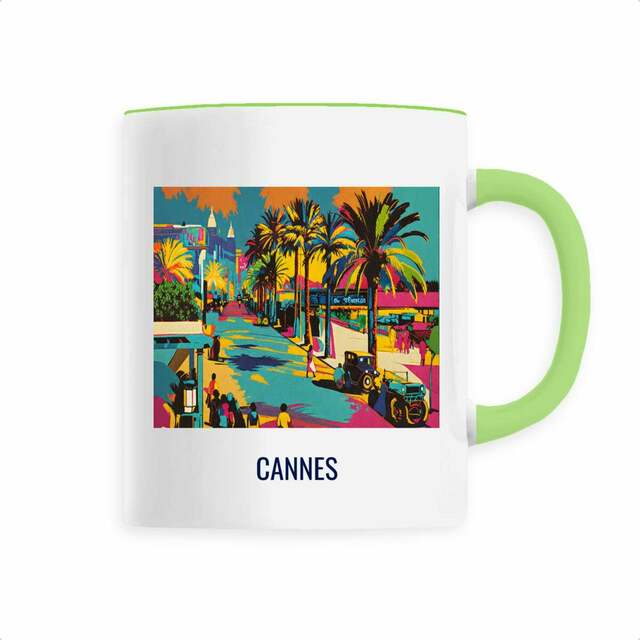 Image back Mug CANNES