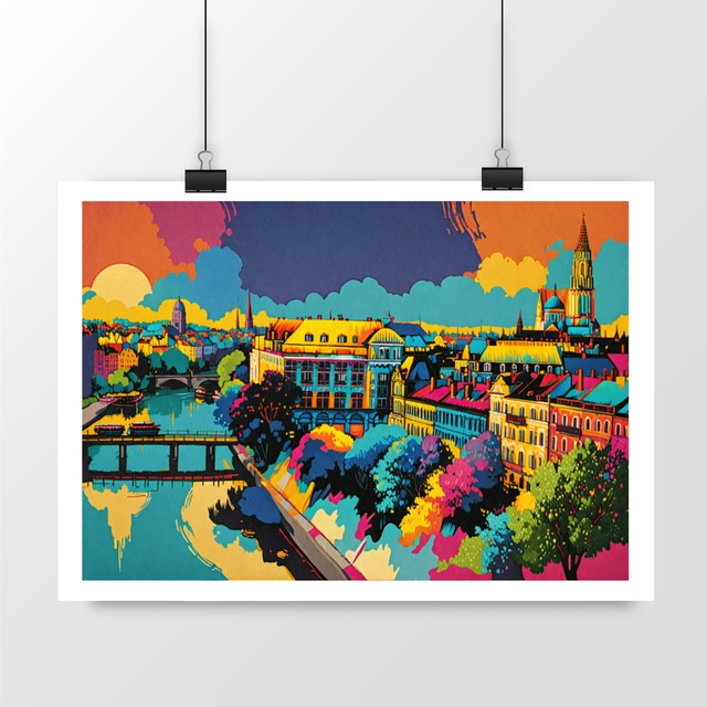 Image front Affiche STRASBOURG