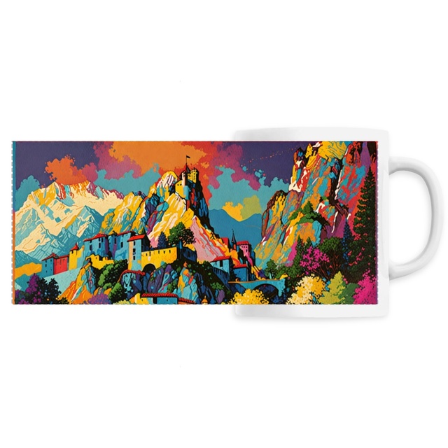 Image front Mug MOUSTIERS-SAINTE-MARIE