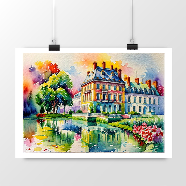 Image front Affiche FONTAINEBLEAU