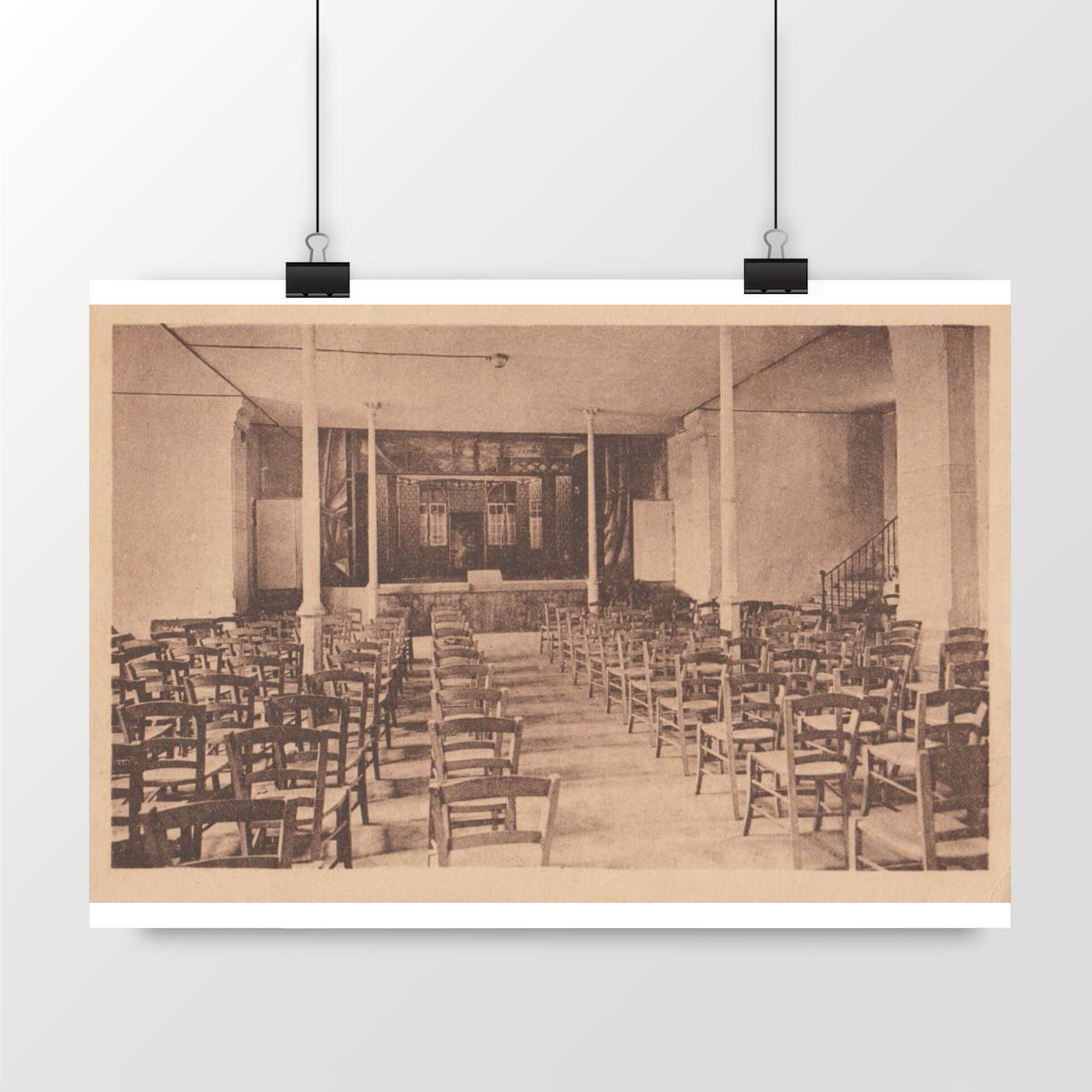 Image front Affiche AUBENAS - Pensionnat de lImmaculée Conception - Salle des Fêtes