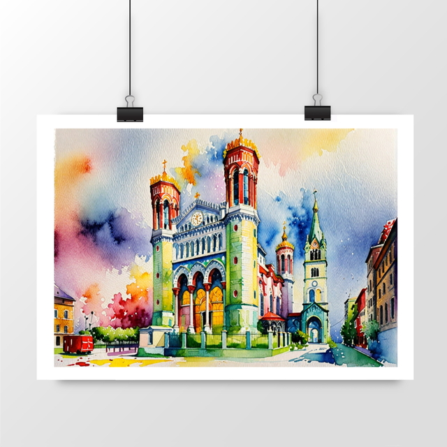 Image front Affiche LYON