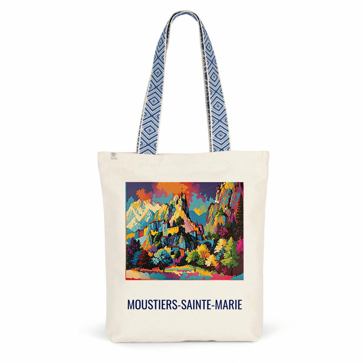 Image front Totebag MOUSTIERS-SAINTE-MARIE