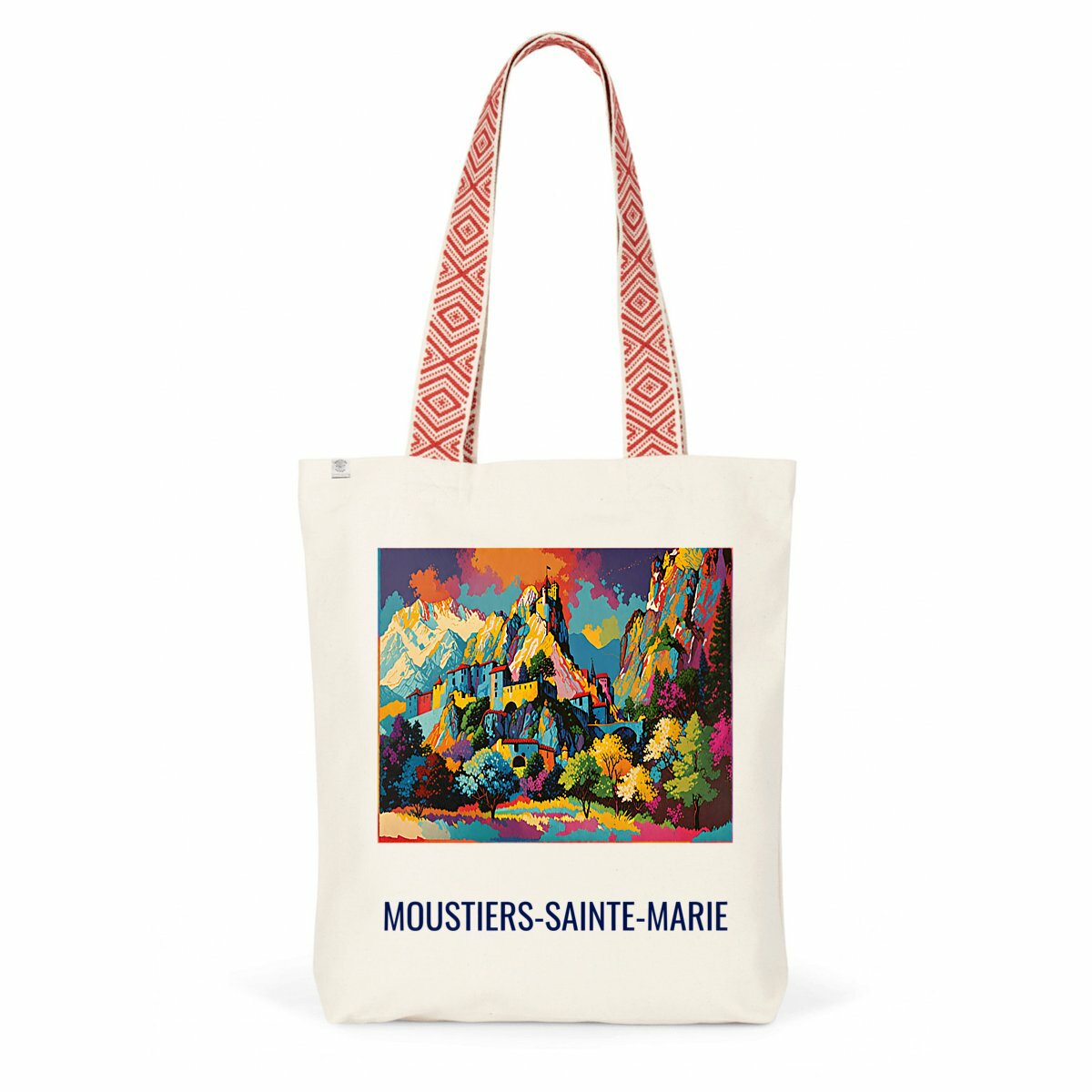 Image back Totebag MOUSTIERS-SAINTE-MARIE