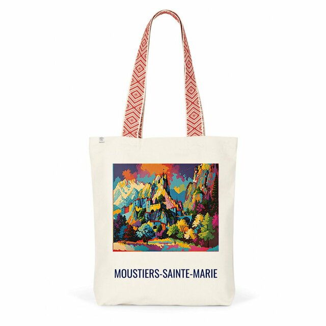 Image back Totebag MOUSTIERS-SAINTE-MARIE