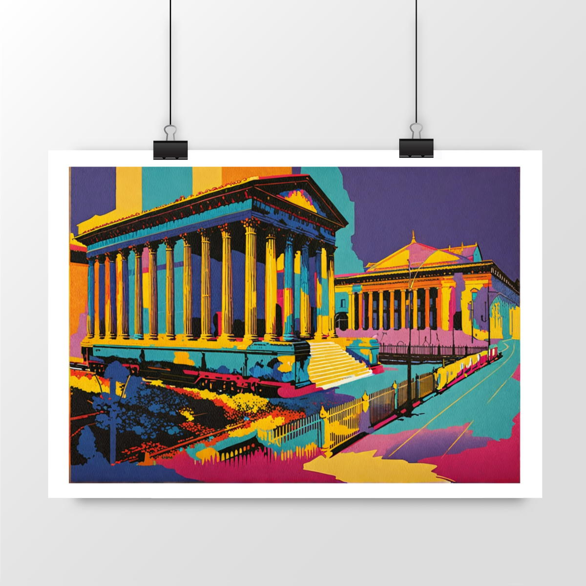 Image front Affiche NÎMES