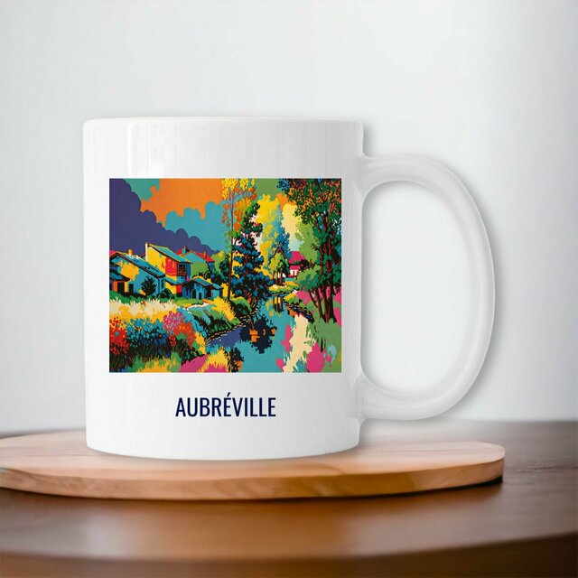 Image front Mug AUBRÉVILLE