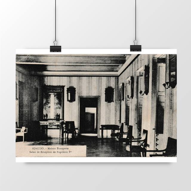Image front Affiche AJACCIO - Maison Bonaparte  - 1905