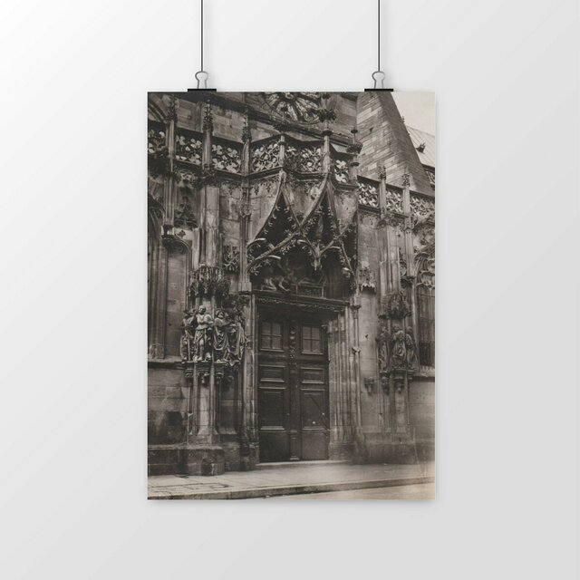 Image front Affiche STRASBOURG - Cathédrale - Porte St Laurent