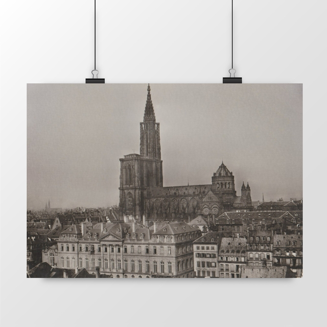Image front Affiche STRASBOURG - La Cathédrale