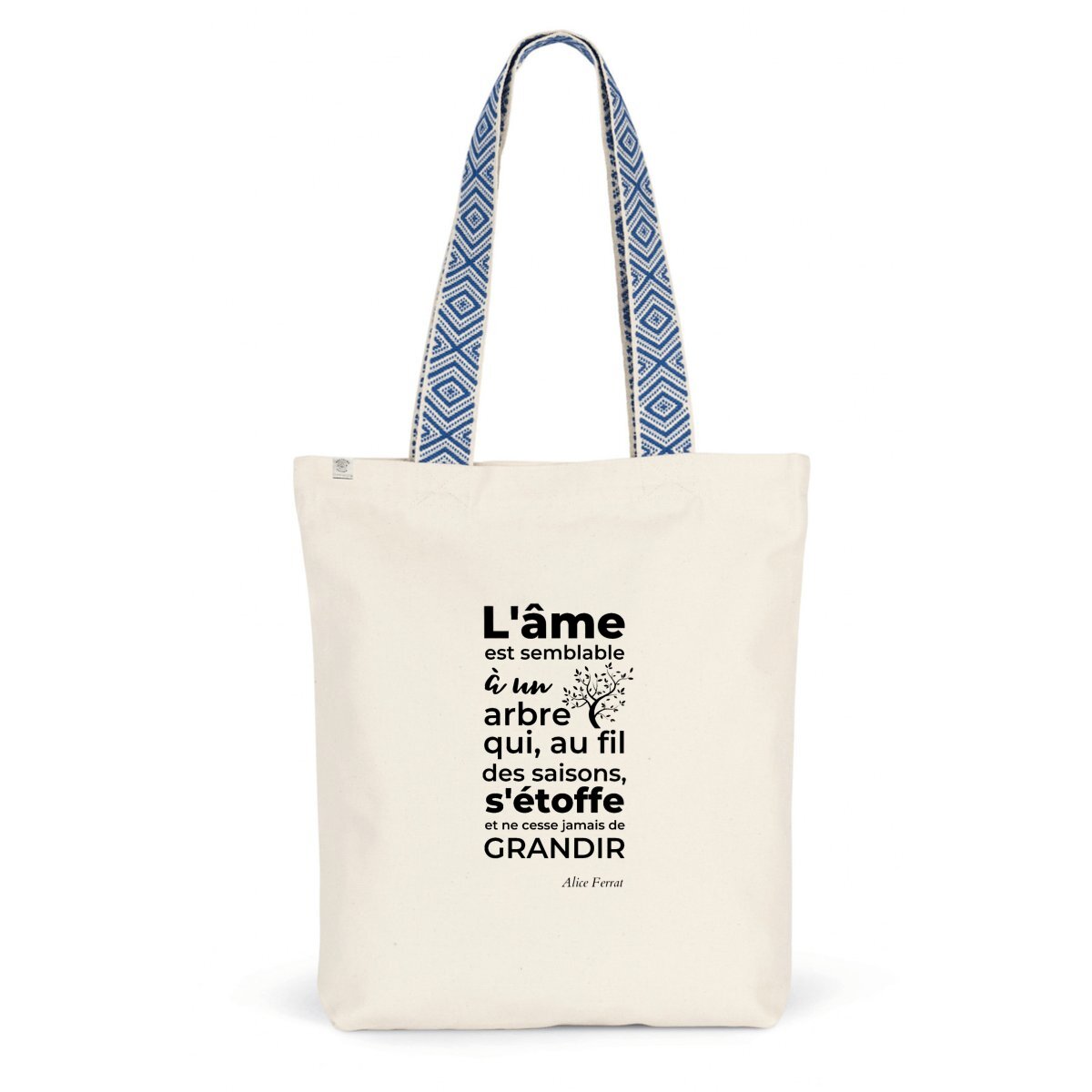 Image back Totebag 100% recyclé : L'âme