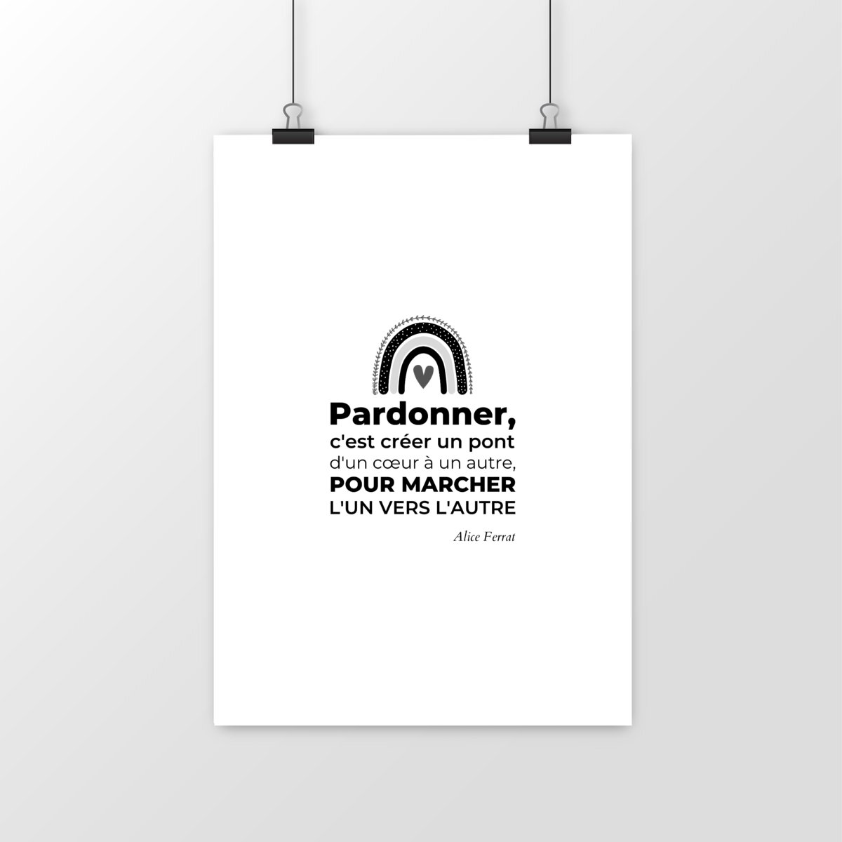 Image front Affiche : Pardonner