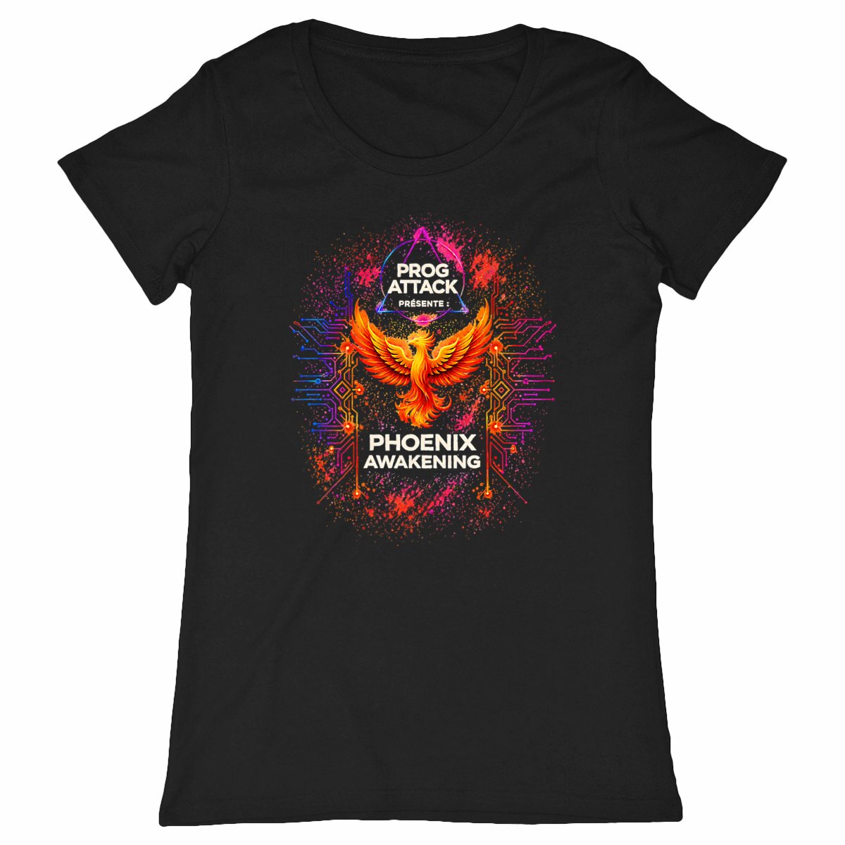 T-Shirt Prog Attack - Femme (Phoenix) - Image