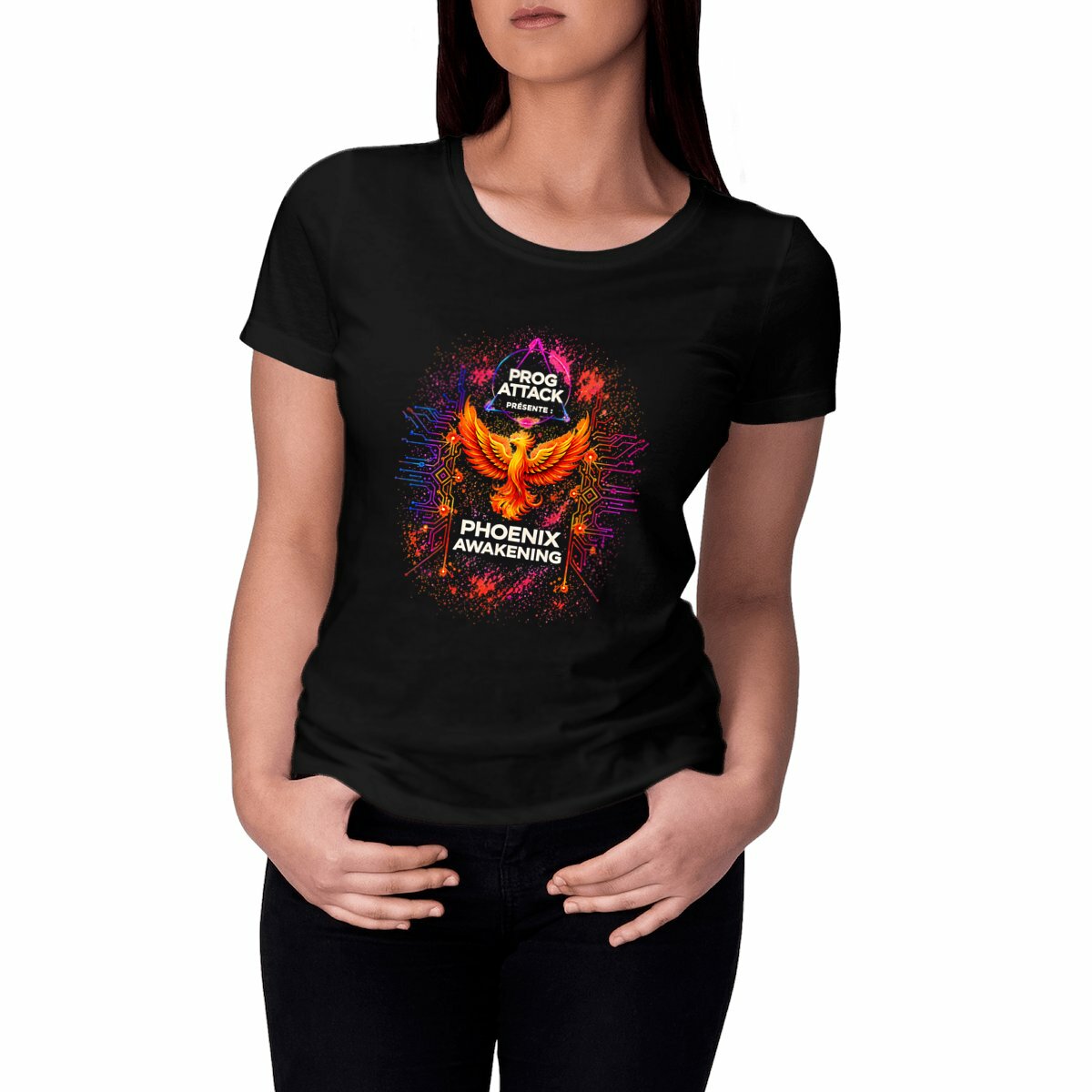 T-Shirt Prog Attack - Femme (Phoenix)