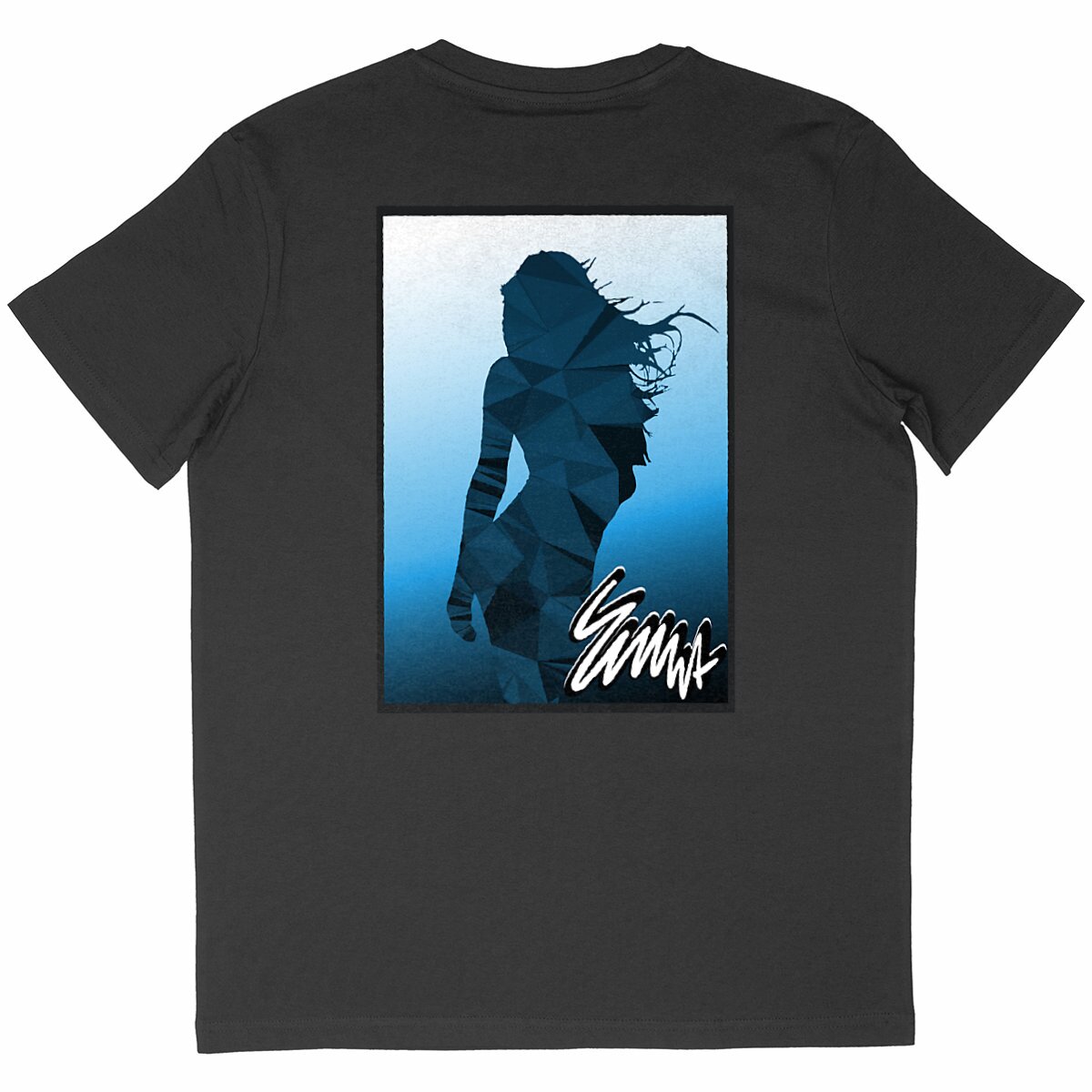 BLUE-WOMAN | T-shirt OverSize | EMNA - Image