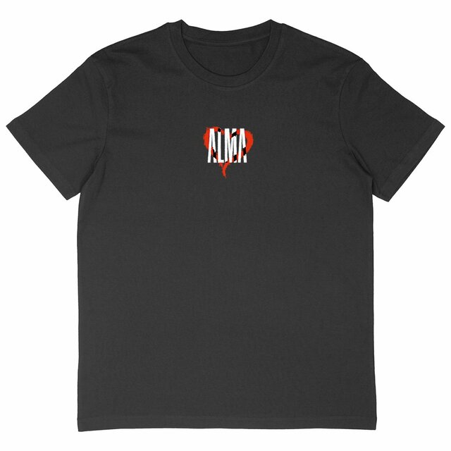 ALMA Logo Blanc | T-shirt OverSize | EMNA