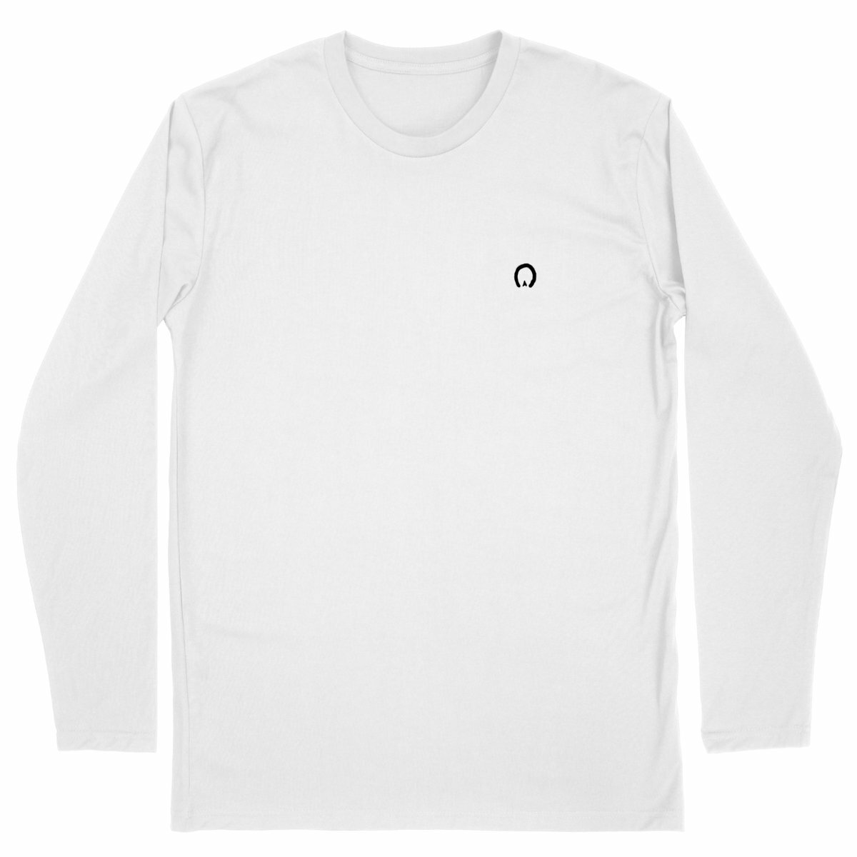 Image front T-shirt manches longues - Motif petit pas de cheval