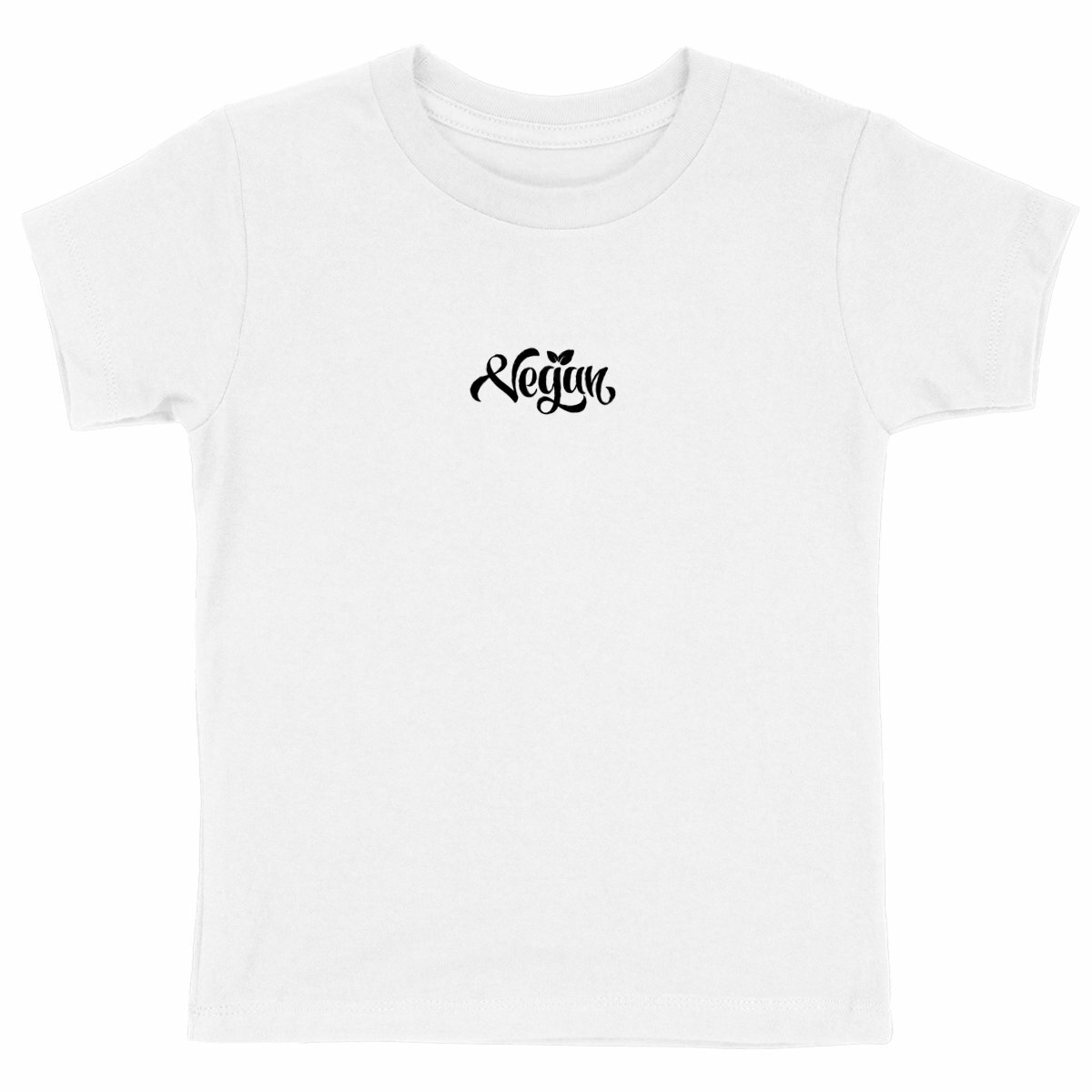 Image front T-shirt enfant - Motif vegan (centré)