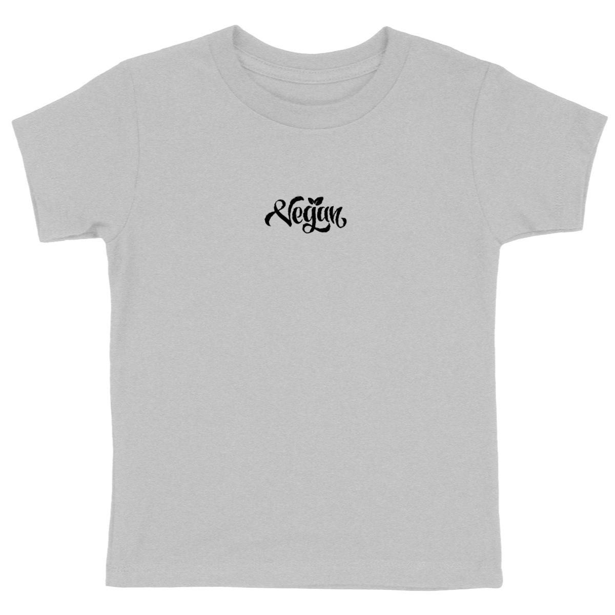 Image back T-shirt enfant - Motif vegan (centré)