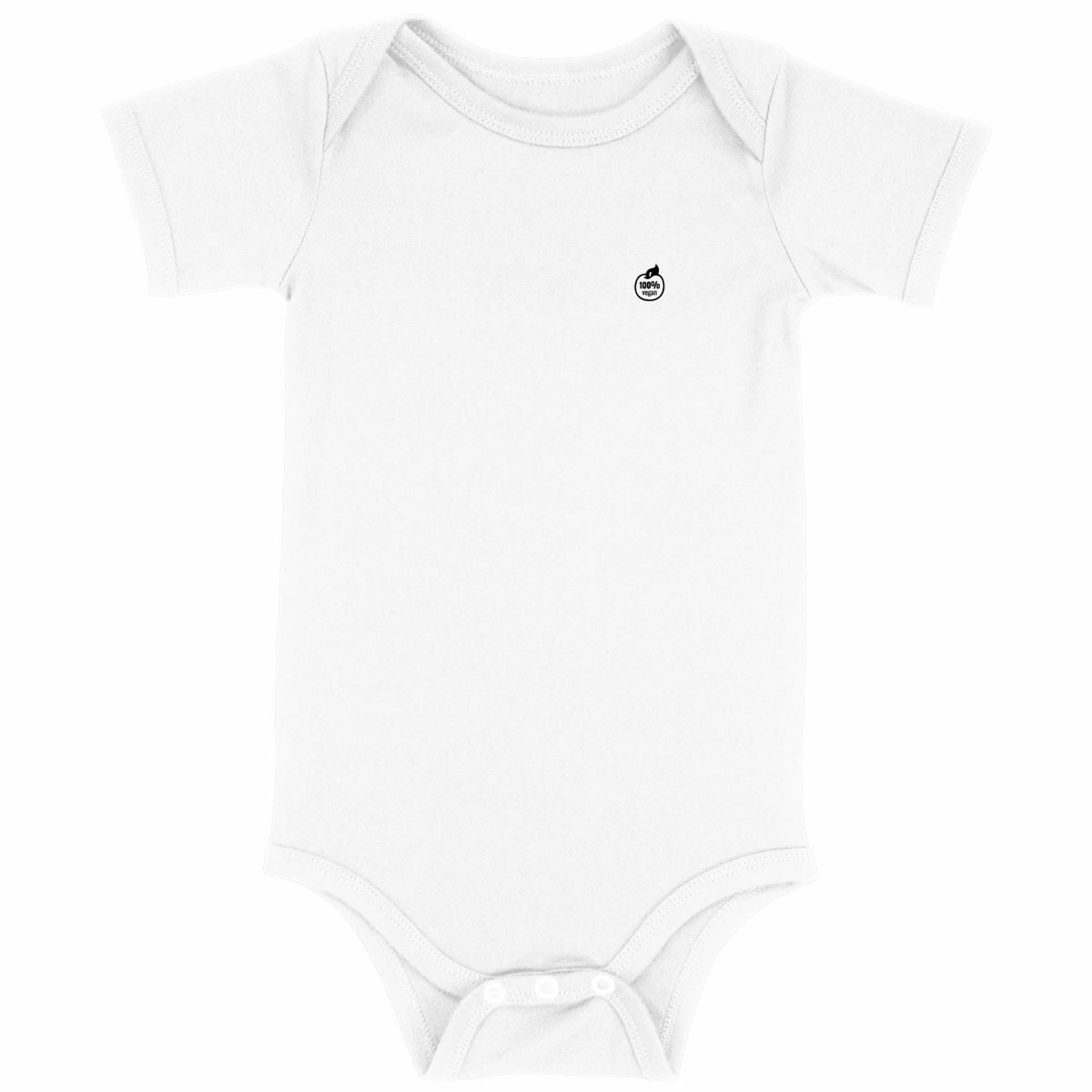 Image back Body bébé - Motif 100% vegan (tomate)