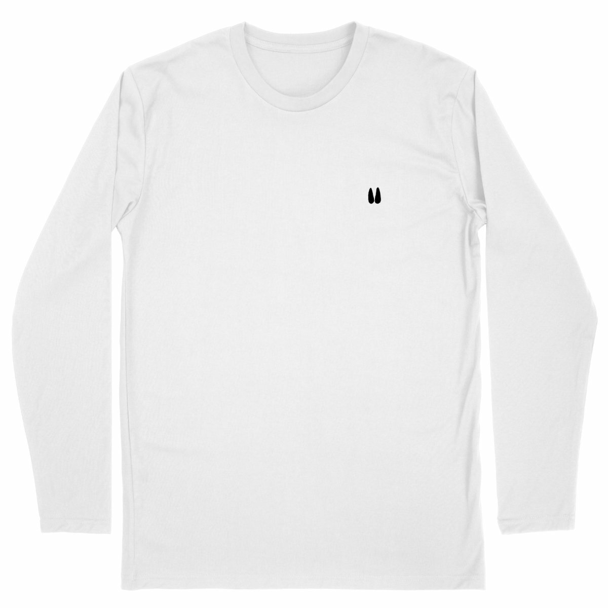 Image front T-shirt manches longues - Motif petit pas de mouton