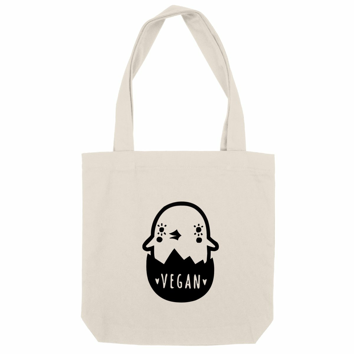 Image front Totebag - Motif Poussin Vegan