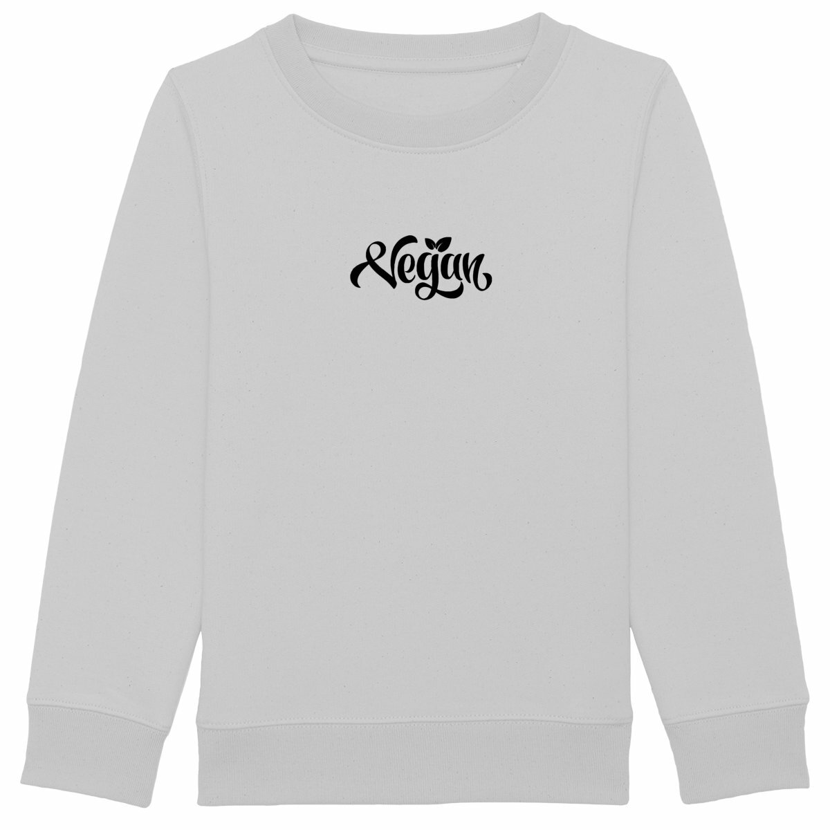 Image back Sweatshirt enfant - Motif vegan (centré)