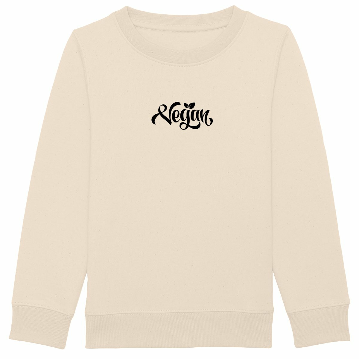 Image front Sweatshirt enfant - Motif vegan (centré)