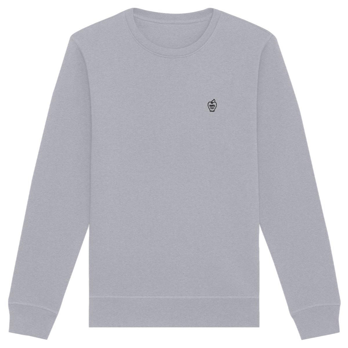 Image back Sweatshirt - Motif 100% vegan (pomme)