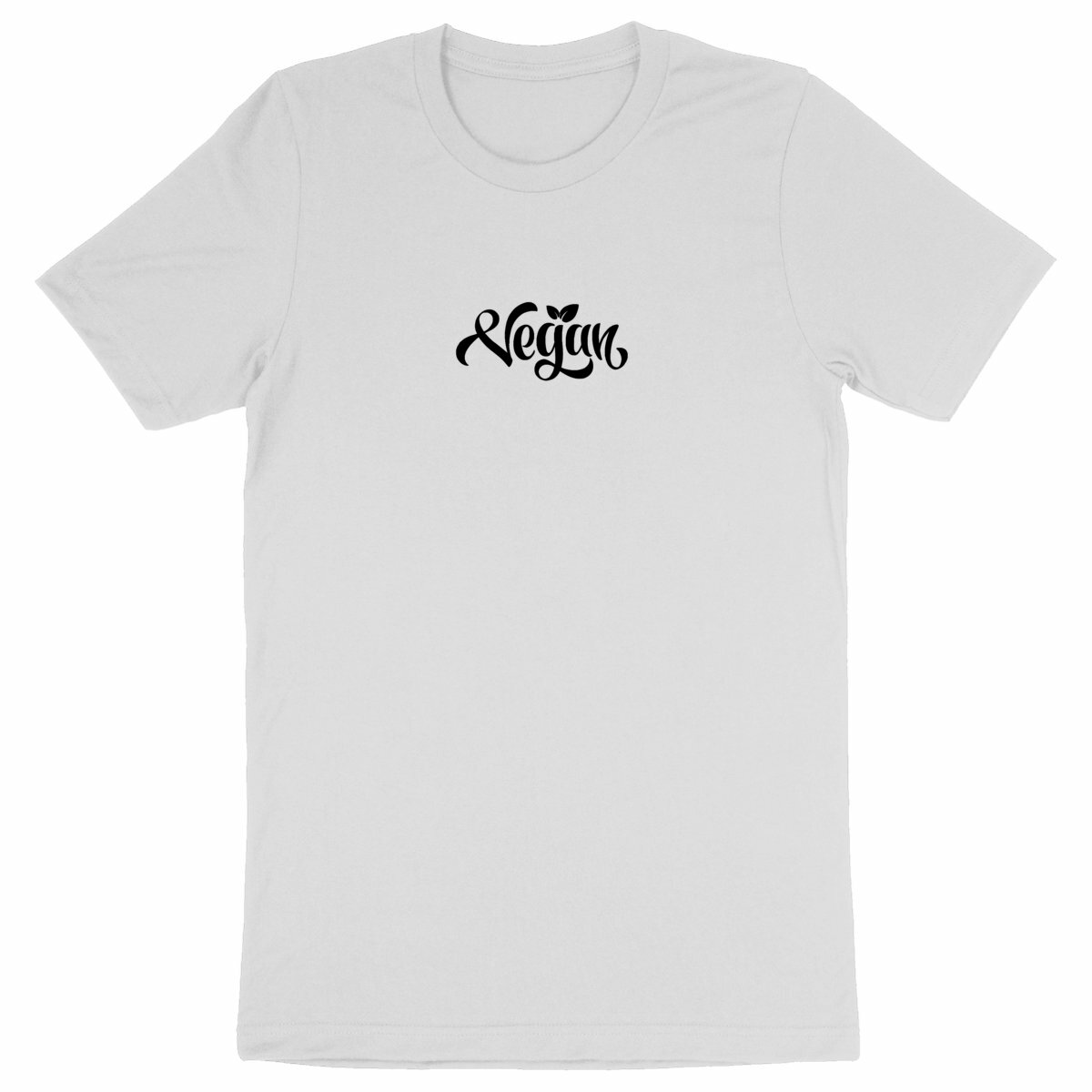 Image front T-shirt - Motif vegan (centré)