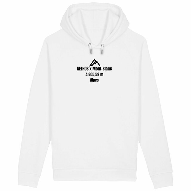 Image front Sweat à capuche avec poches latérales Aethos x Mont-Blanc