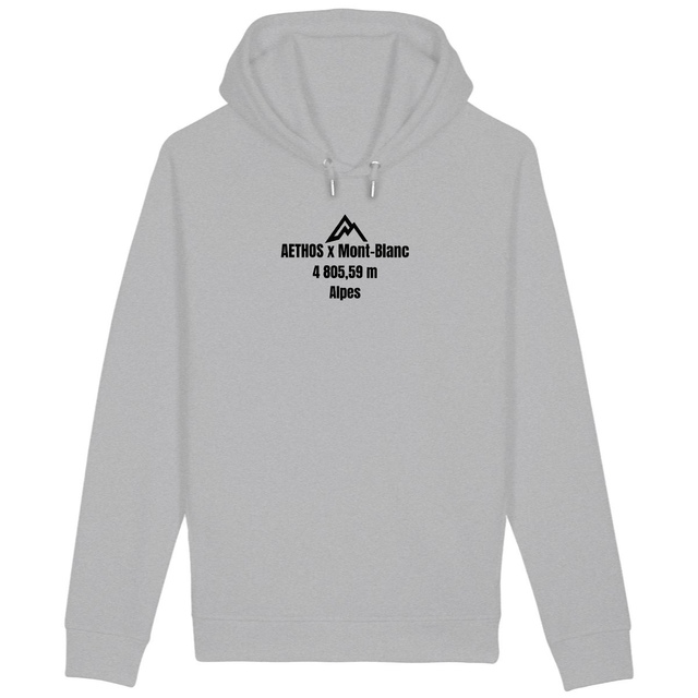 Image back Sweat à capuche avec poches latérales Aethos x Mont-Blanc